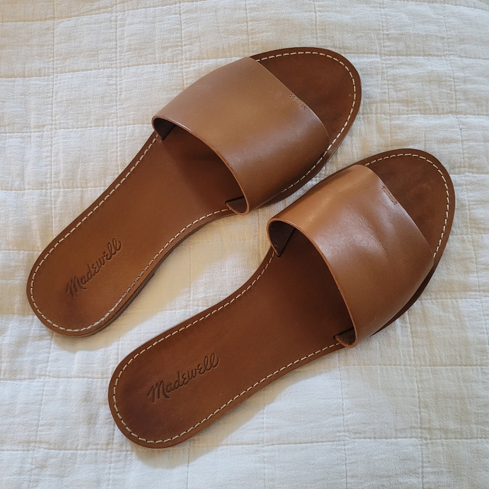 Madewell The Boardwalk Post Slide Sandal